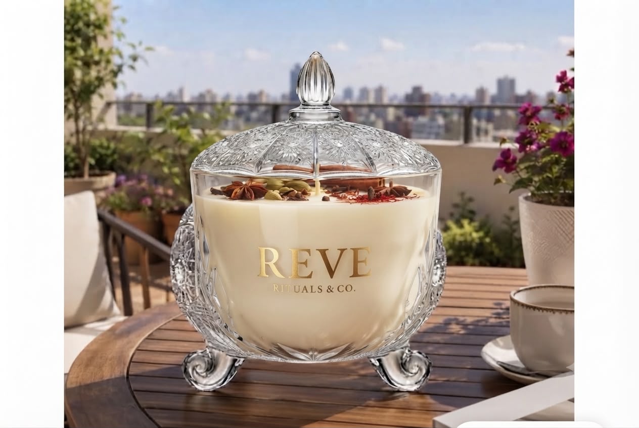 Premium Spice Candle - Handcrafted by Reve Rituals & Co.